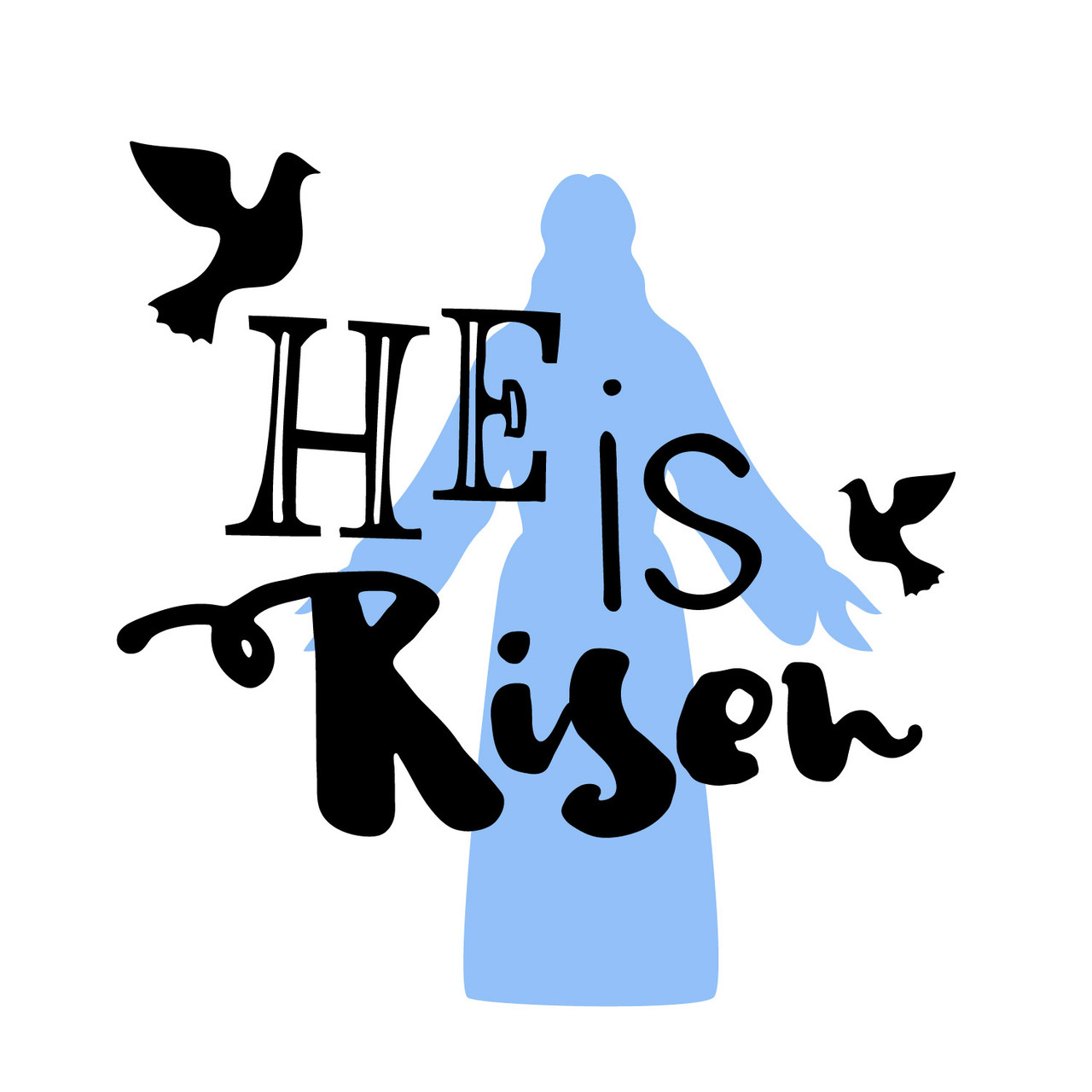 Download He Is Risen Jesus Svg Svg Eps Png Dxf Cut Files For Cricut And Silhouette Cameo By Savanasdesign