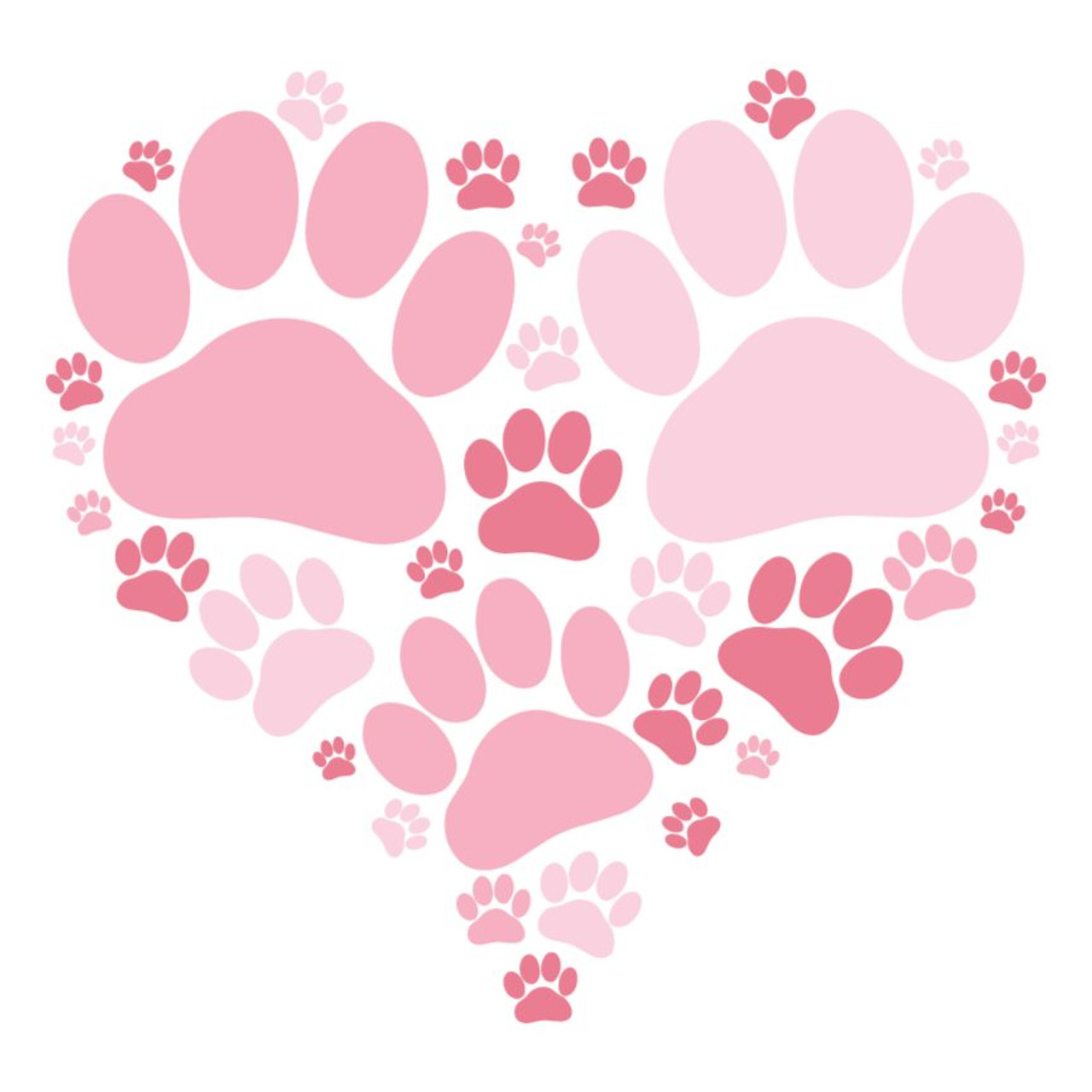 paw patrol paw heart svg free