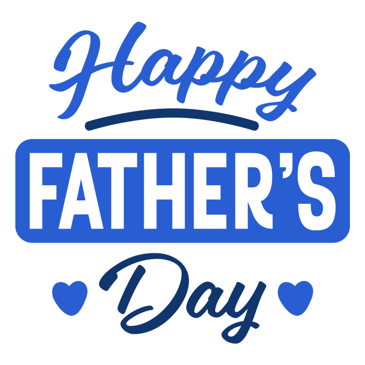 Happy Fathers Day SVG v2 SVG EPS PNG DXF Cut Files for Cricut and