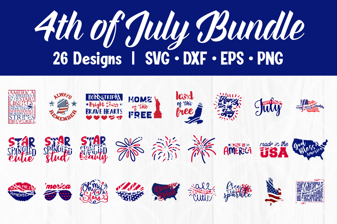 Download 4th Of July Svg Bundle