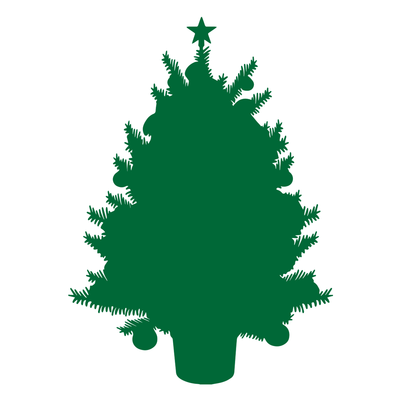 Swirls Christmas Tree Svg And Png Digital Files Chris 