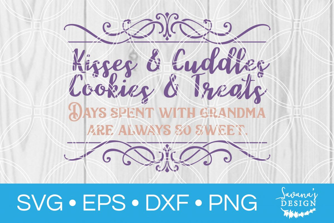 Download Grandma Poem Svg Svg Eps Png Dxf Cut Files For Cricut And Silhouette Cameo By Savanasdesign