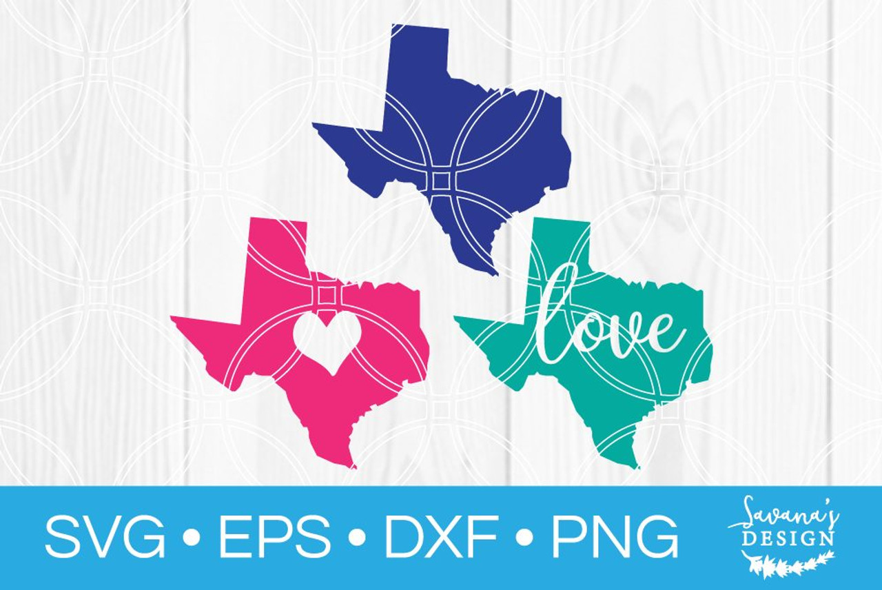 Download Texas Svg Svg Eps Png Dxf Cut Files For Cricut And Silhouette Cameo By Savanasdesign