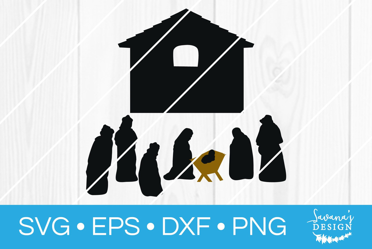 Free Free Free Layered Nativity Svg 533 SVG PNG EPS DXF File