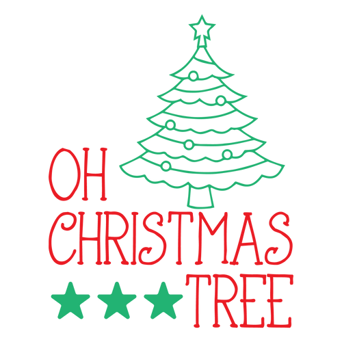 Oh Christmas Tree Svg Svg Eps Png Dxf Cut Files For Cricut And Silhouette Cameo By Savanasdesign