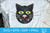 Black Cat Face SVG Black Cat Face SVG