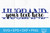Husband Split Monogram SVG Husband Split Monogram SVG