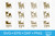 Animal Monogram SVG Bundle Animal Monogram SVG Bundle