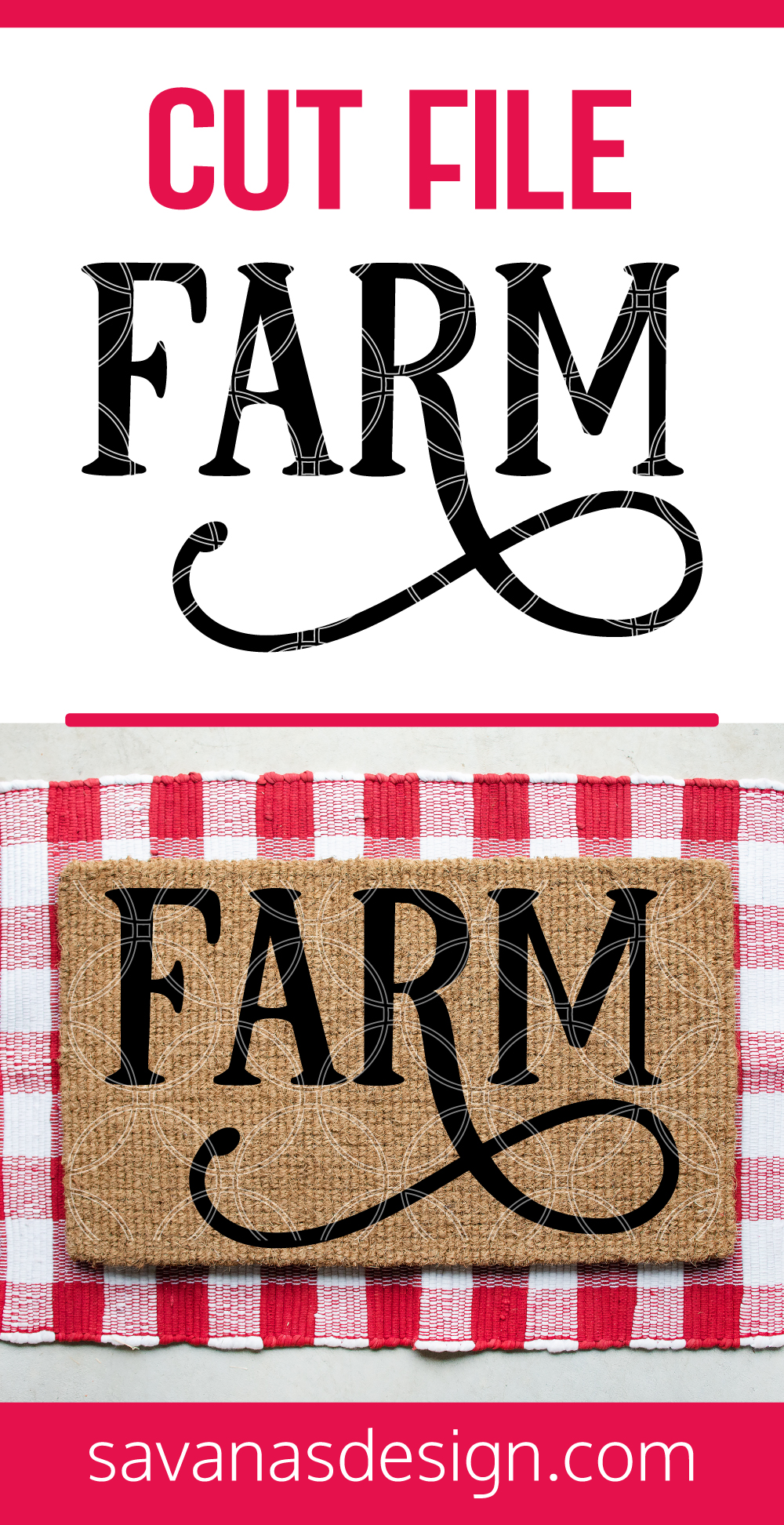 Farm Sweet Farm Front Porch Sign with the Cricut Maker 3 - The Happy Scraps