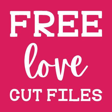 Free Love Cut Files - SVG EPS PNG DXF Cut Files for Cricut and ...