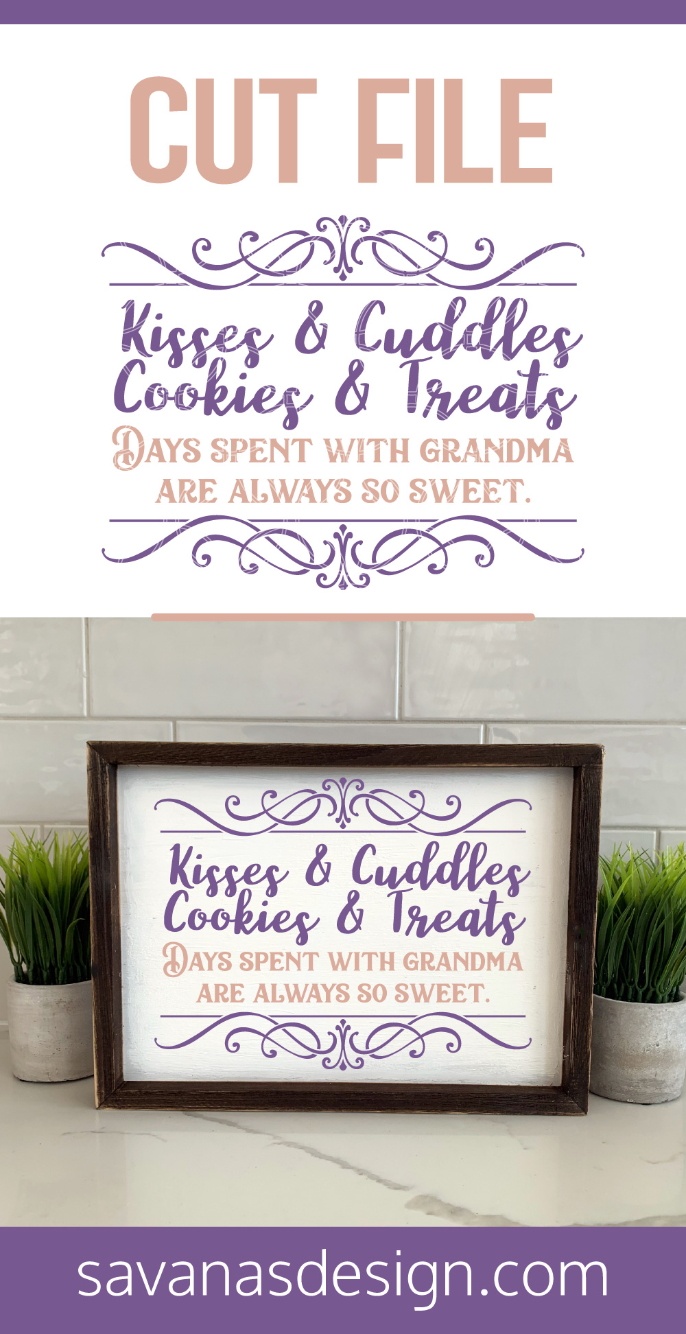 Download Grandma Poem Svg Svg Eps Png Dxf Cut Files For Cricut And Silhouette Cameo By Savanasdesign