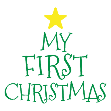 Download My First Christmas SVG - SVG EPS PNG DXF Cut Files for ...