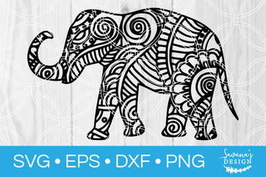 Elephant Ornate t-shirt design png - Buy t-shirt designs