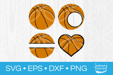 Download Basketball Svg Bundle Svg Eps Png Dxf Cut Files For Cricut And Silhouette Cameo By Savanasdesign