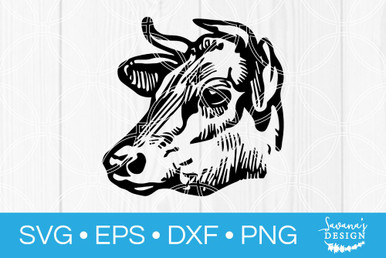 Cow Print - Cricut File - Svg, Png, Dxf, Eps - LightBoxGoodMan