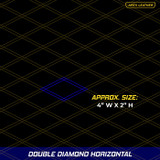 Double Diamond Horizontal #12