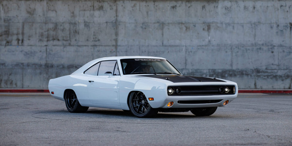 A White-Hot Carbon-Fiber 1970 Charger