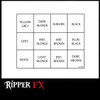 Ripper FX Facial Alcohol Activated Palette.