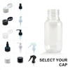 50ml Tall Boston PET Clear (24/410) Squeezable.