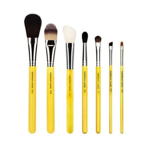 Bdellium Tools Basic 7 Piece Brush Set with Roll-up Pouch