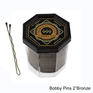 Premium Pin Company 999 Bobby Pins 2” Bronze 250g