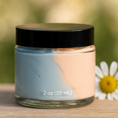 Whipped Herbal Flower Body Cream -Botanical Healing Butter