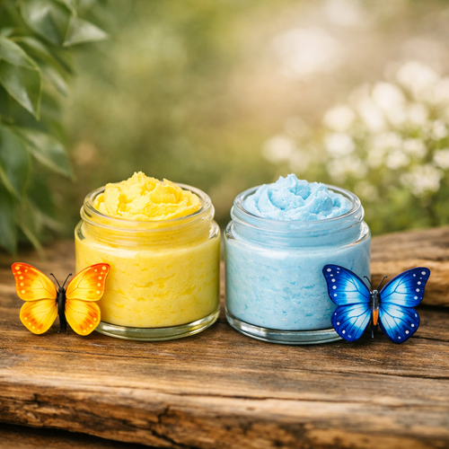 Botanical Butterfly Body Butter - W/ Cute Butterfly Sticker
