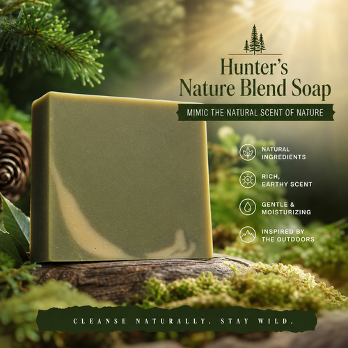 Hunter’s Nature Blend Bar & Oil - Grounded & Represhing
