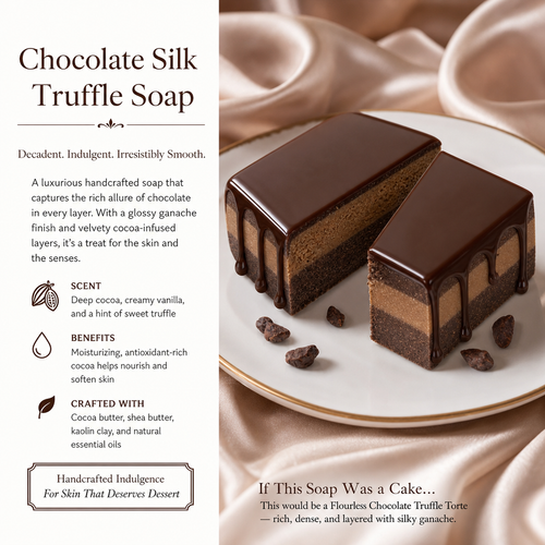 Chocolate Silk Truffle Body Soap