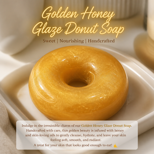 Golden Honey Glaze Donut Soap