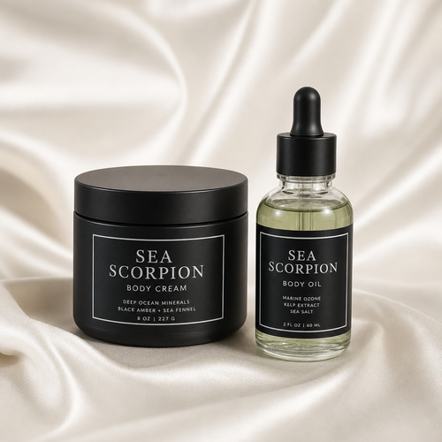 Sea Scorpion Body Cream or Body Oil