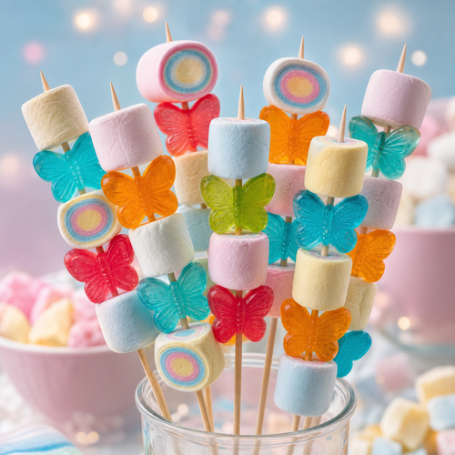 Cute Candy Skewers - For Parties, Holidays, Fun, & Gifts