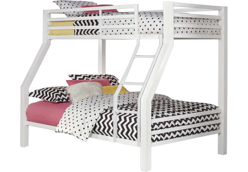 XANDER WHITE TWIN/FULL BUNK BED