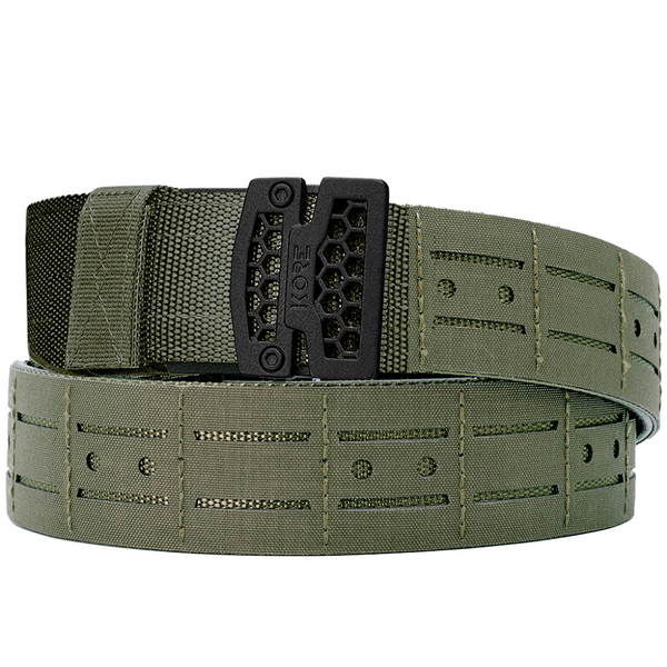 RANGER GREEN LASER CUT MOLLE BATTLE BELT: COMPLETE KIT