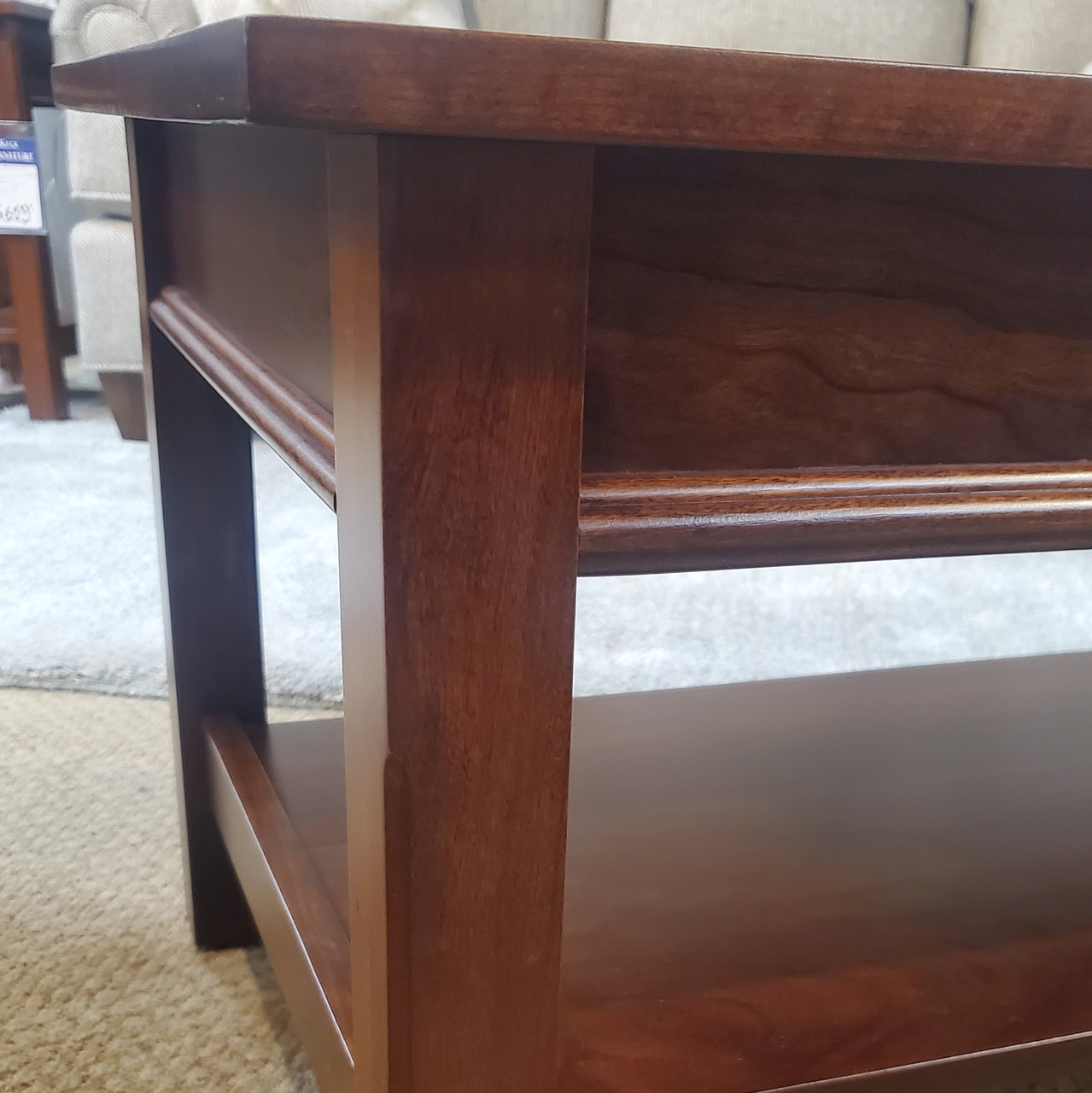 Amish Coffee Table Cherry Occasional Tables Amish Keck Furniture