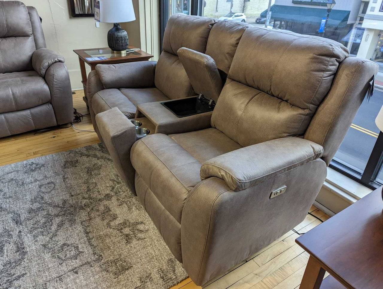 Motion shop reclining loveseat