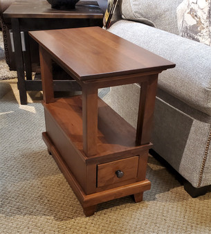 Amish Chairside Table- Cherry Occasional Tables Amish