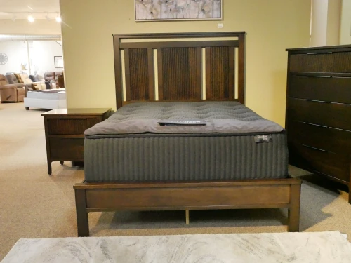 Del Mar Queen Bed Mid Century Bed Set