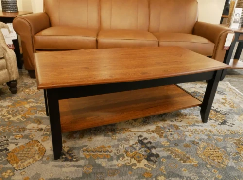 Amish Sierra Coffee Table Elm Top