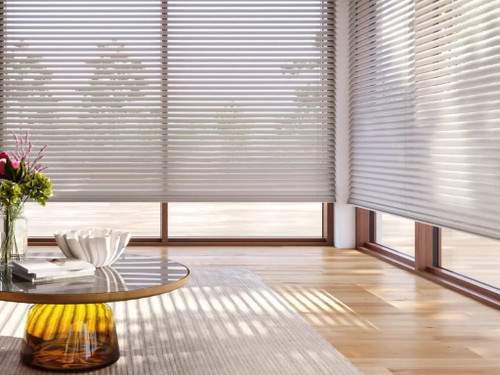 Hunter Douglas Aria Fabric Custom Designer Window Treatments