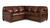 Smith Brothers 366 Sectional in Leather Smith Brothers 366 Sectional in Leather