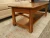 Amish madison Bow Coffee Table Walnut Detail
