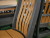 Amish Made ourdoor dining chair detail poly wood