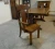 Amish Regal Craftsman Trestle Table Arm Chair