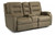 Flexsteel Arlo Reclining Loveseat W/ Console Reclining Furniture Flexsteel