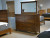 Amish Superior Dresser and Mirror in Cherry Amish-Made Indiana