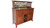 Amish Quartersawn Oak Wine Buffet side view