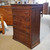 Amish Louis Philippe 5 Drawer Chest Solid Hardwood Maple Side Angle