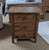 Amish Southedge Night Stand- Rustic Brown Maple Southedge Nightstand