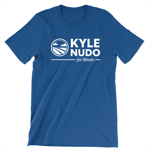 Kyle Nudo (Unisex Royal Blue Tee)